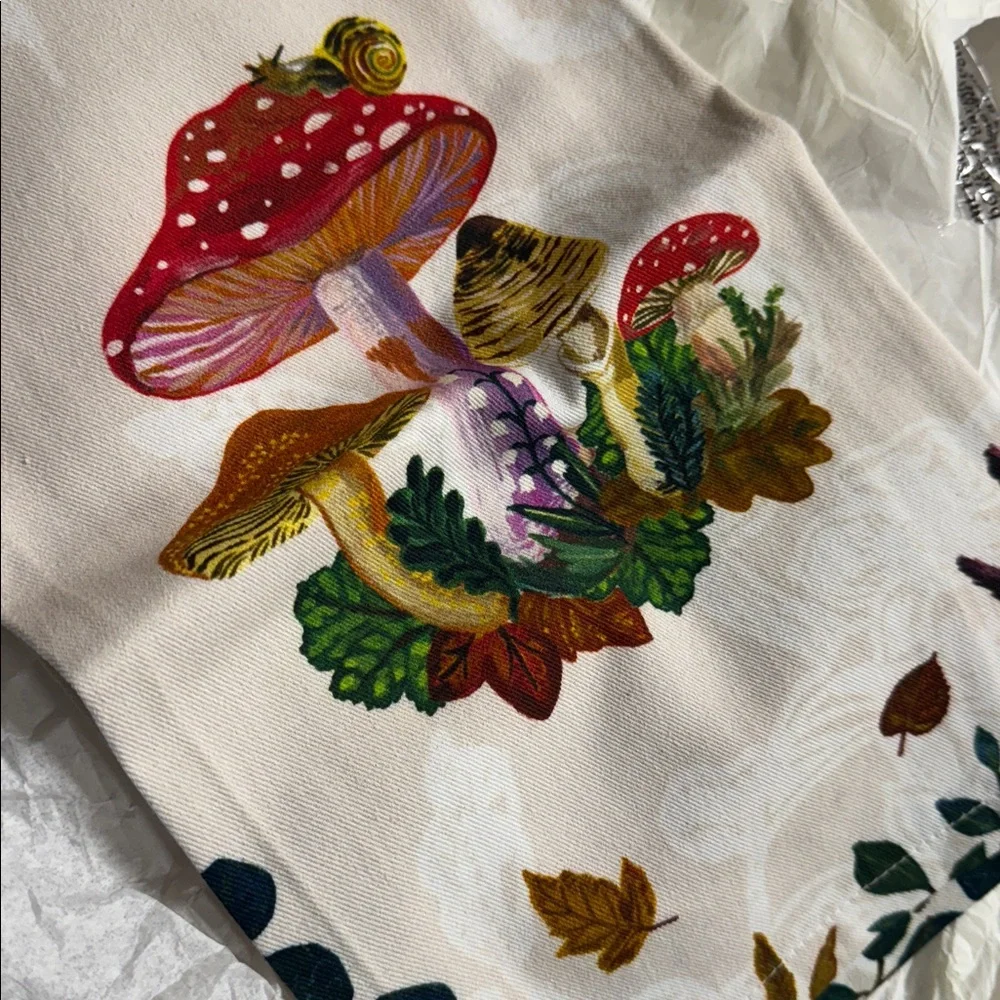 Nathalie Lete Marais‎ tea towel w mushrooms